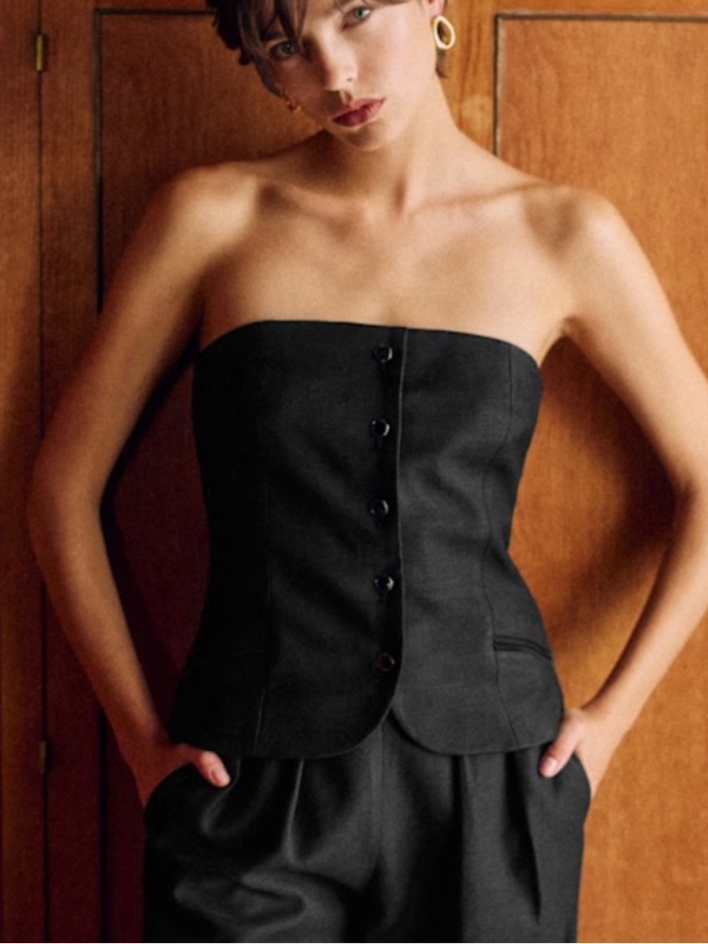 Sezane Marlon Top Black NTW 6